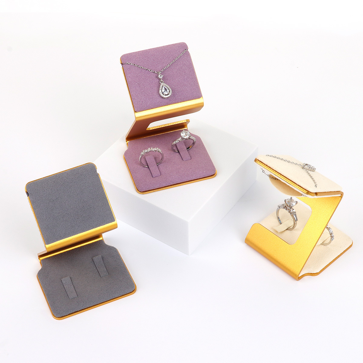 珠宝展示架首饰模特手串手饰黄金饰品架饰品陈列架展示柜详情1