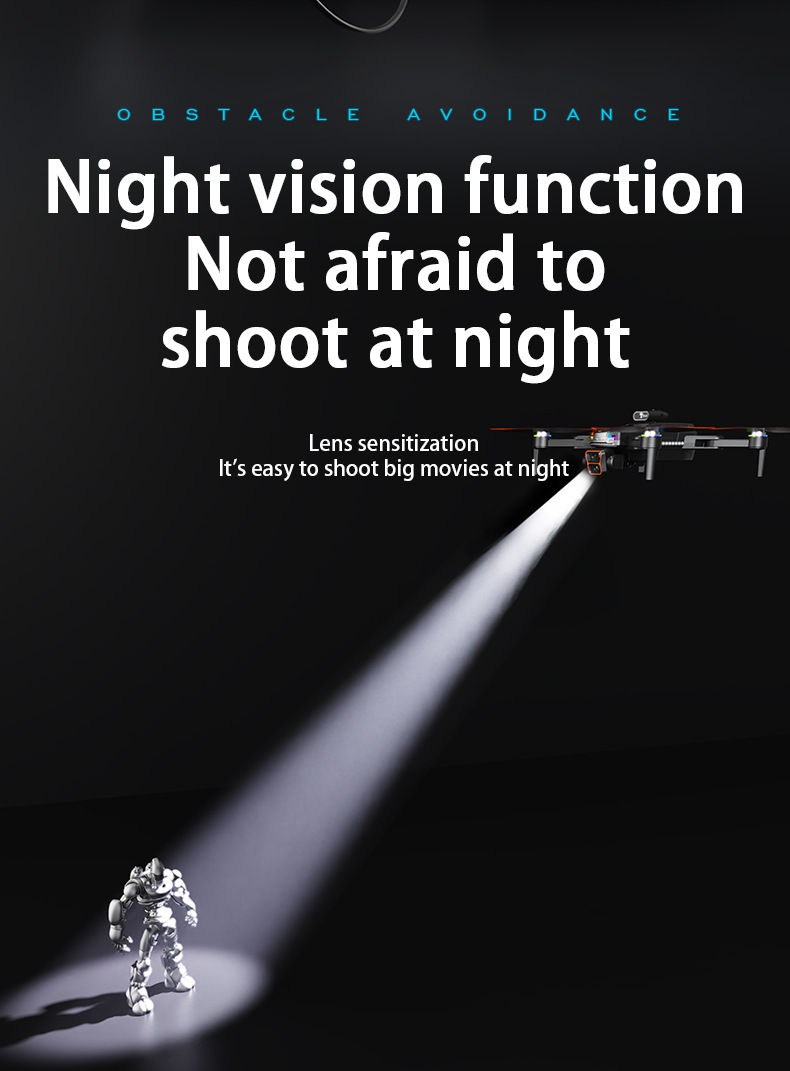 JS39跨境新品无人机带一键返航无刷电机高清屏幕航拍遥控飞机玩具详情32