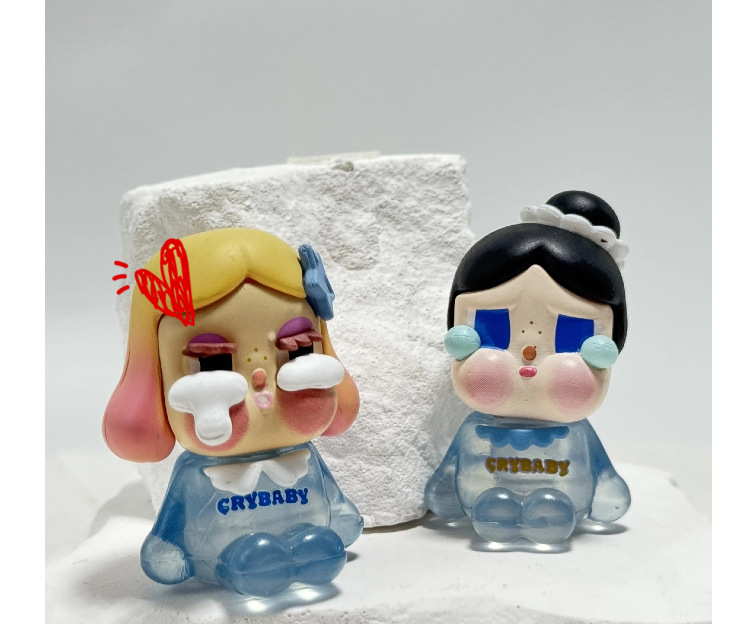 泡泡玛特萌粒改娃DIY盲盒挂件摆件现货批发可爱公仔儿童礼物工艺品装饰品详情5