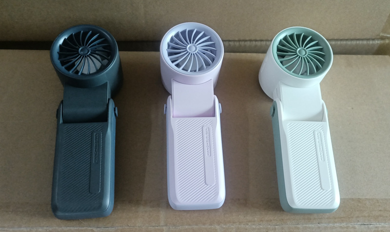 2025冰敷手持风扇办公户外便携式usb数显制冷高速暴力涡轮小风扇详情4