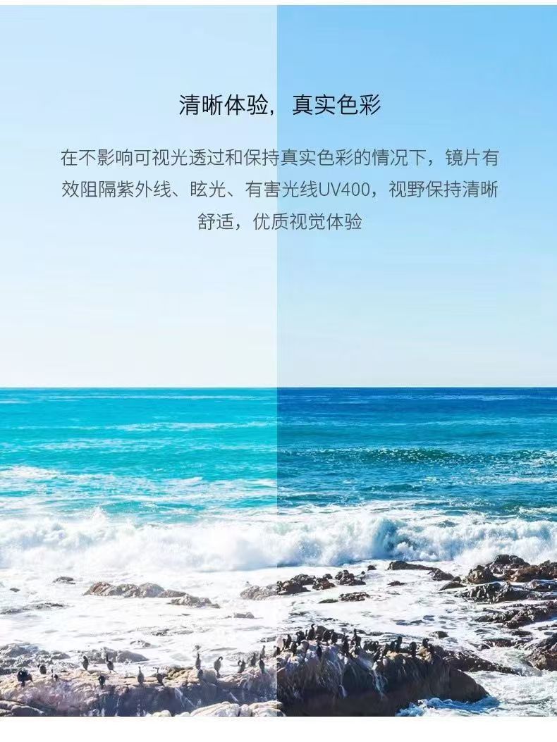 Photosensitive color-changing reading glasses are fashionable for the elderly, making them look young. They are dual-purpose high-definition eye-protecting and anti-blue light reading glasses pic 6