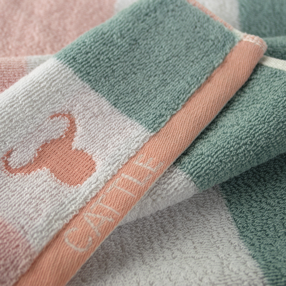 毛巾纯棉加厚面巾极限股色织提花全棉毛巾柔软吸水成人洗脸巾批发详情39