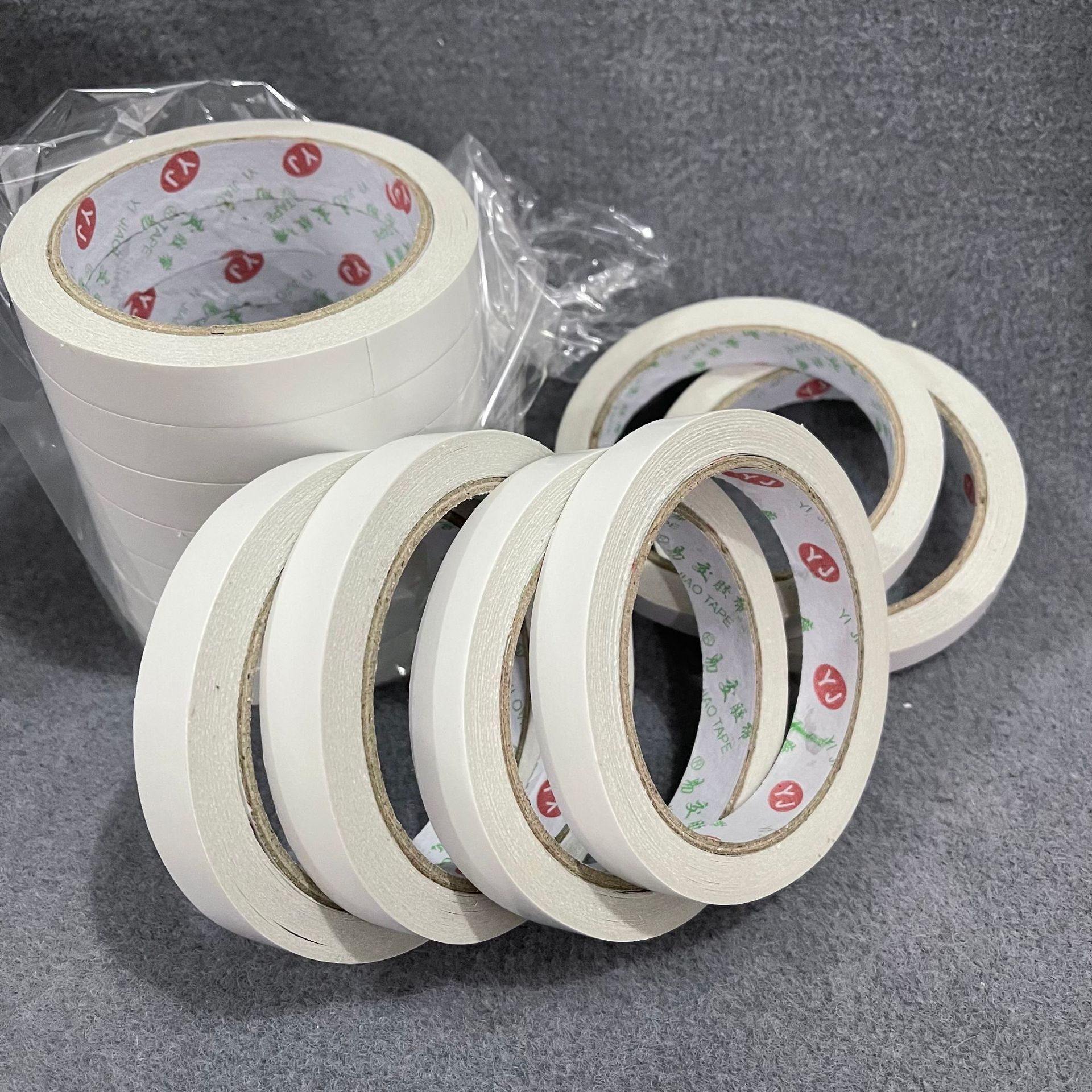 【 Zone 1-2 】1.5 Double-sided tape 13/ tray 104/ box 2 yuan Double-sided tape Paper tape Traceless tape Double-sided tape Office paper Tape Graphic Design Office Student tape 2 yuan pic 4