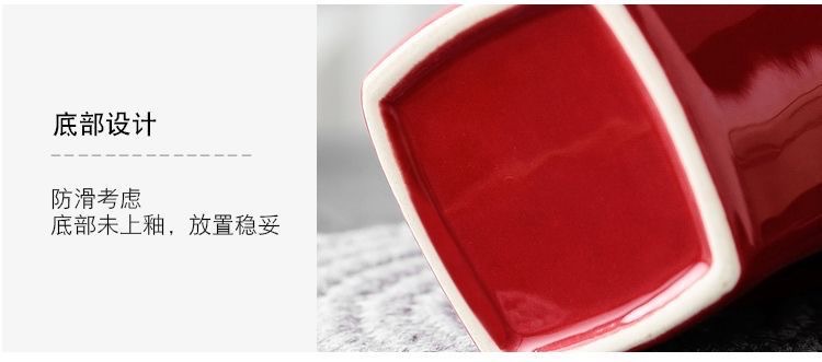 创意巧克力马克杯火锅炉陶瓷杯子冰淇淋奶酪火锅杯情人礼物送叉子详情11