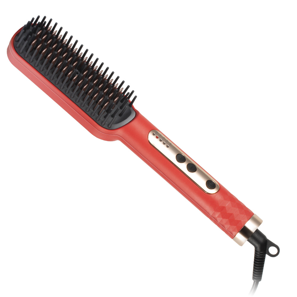 RAF European standard cross-border straightening comb, no damage to hair, dual-purpose for straightening and curling, electric curling iron, straightening device, home use pic 12