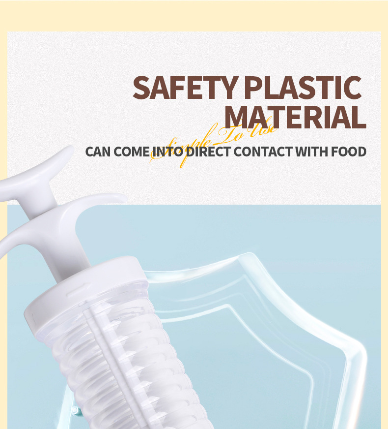 Cross-border Amazon home cookie gun, multi-functional piping machine, baking set, soybean cake maker, cream gun pic 4