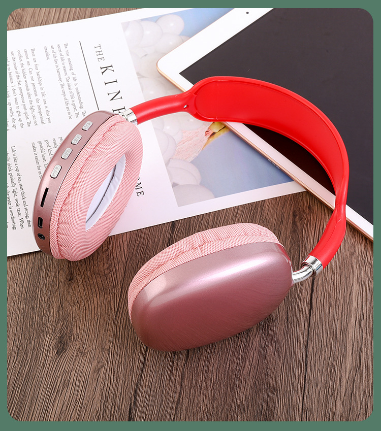 跨境新爆款P9AirMax蓝牙耳机头戴式手机无线游戏礼品耳麦代发批发详情18