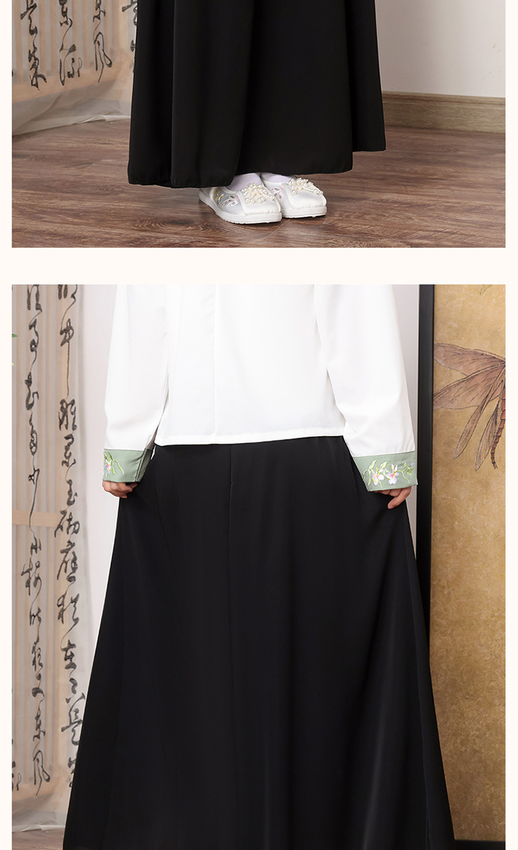 日常穿内衬裙汉服防走光长裙马面衬裙半身内搭裙安全裙蕾丝睡裙详情15