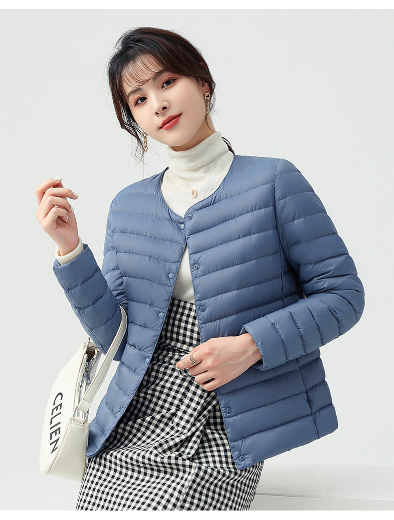 2025跨境新款轻薄羽绒服外套女秋冬羽绒服内胆轻型薄款时尚保暖详情17