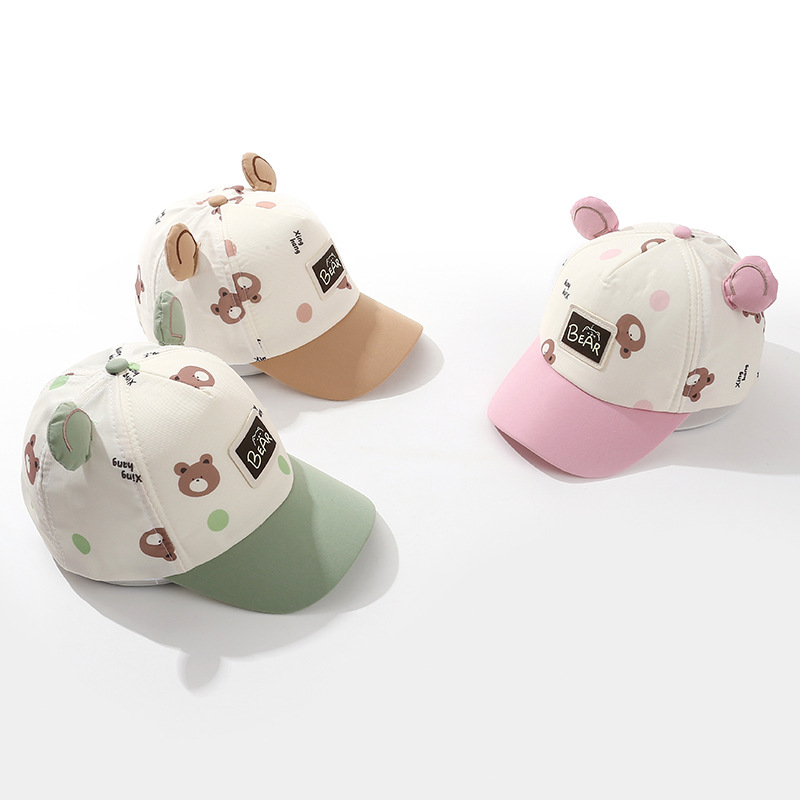 婴儿帽子秋冬可爱超萌韩版洋气男女宝宝鸭舌帽棒球帽百搭小童春秋详情9