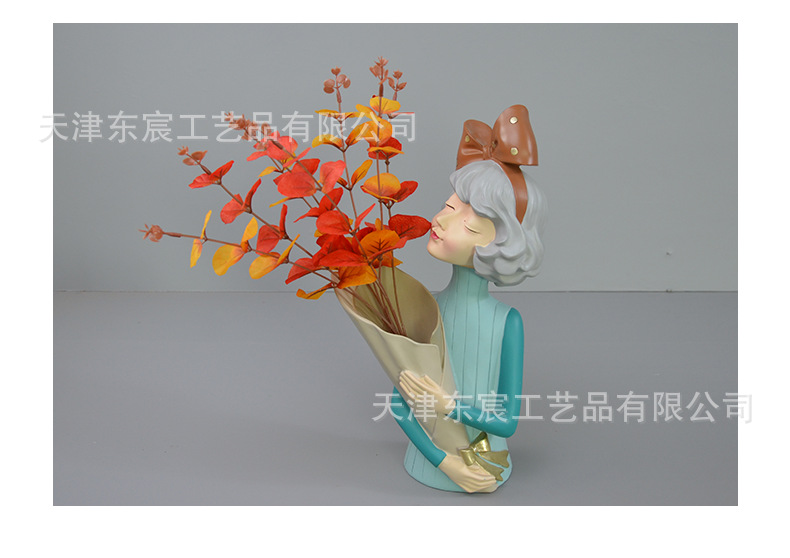 仿真4叉尤加利把束欧式花环插花配草植物墙摆放居家婚庆布置插花详情13