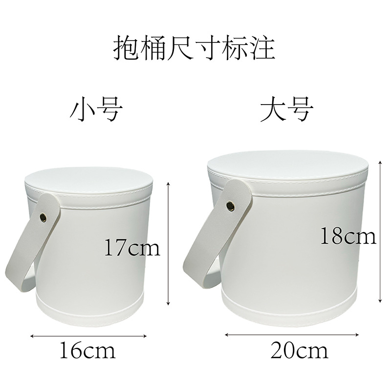 生日快乐可手提带盖子儿童生日礼物抱抱桶宝宝满月伴手礼盒子详情3