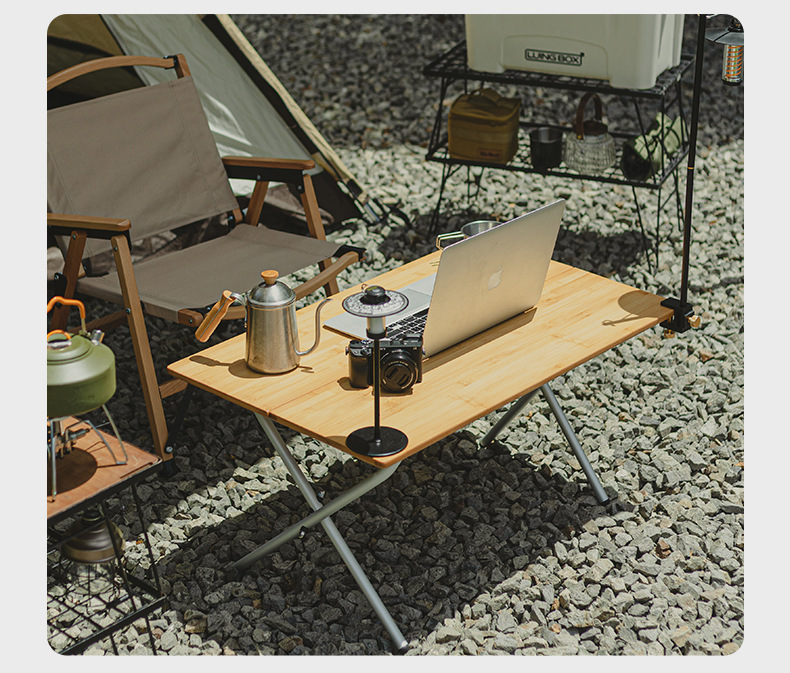 户外楠竹折叠桌家用饭桌茶几便携式露营桌野营野餐桌休闲餐桌详情13