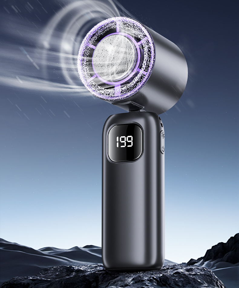 新款手持风扇199档高速暴力跨境户外充电便携式usb制冷小风扇批发详情15