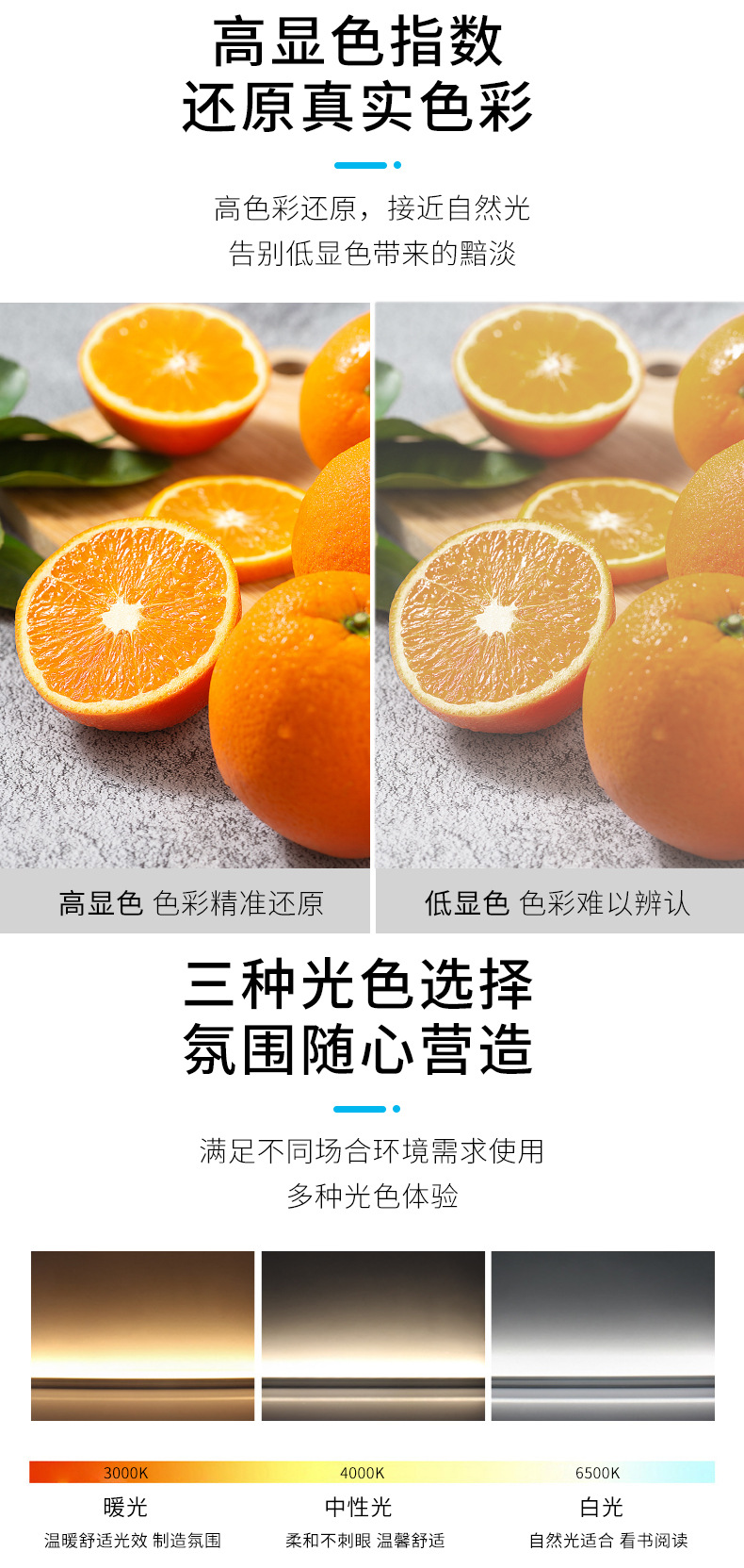 t5 t8一体化灯管办公室全塑支架灯家用节能光管全套led灯管批发详情7
