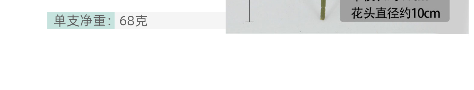 仿真花7头招财球婚礼家居装饰绣球花束拍摄道具摆件绢花假花批发详情4