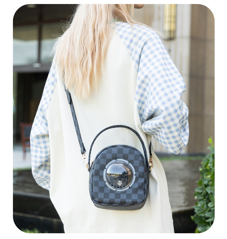 Pet bag, lightweight, small and exquisite, pet water bottle, DIY doll, eye spirit parrot, outdoor plush toy, embroidery piece pic 13