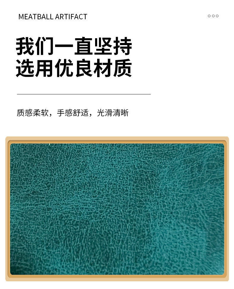 2025新款羊巴皮眼镜盒高档大框眼镜平光镜近视眼镜盒可印LOGO定制详情17
