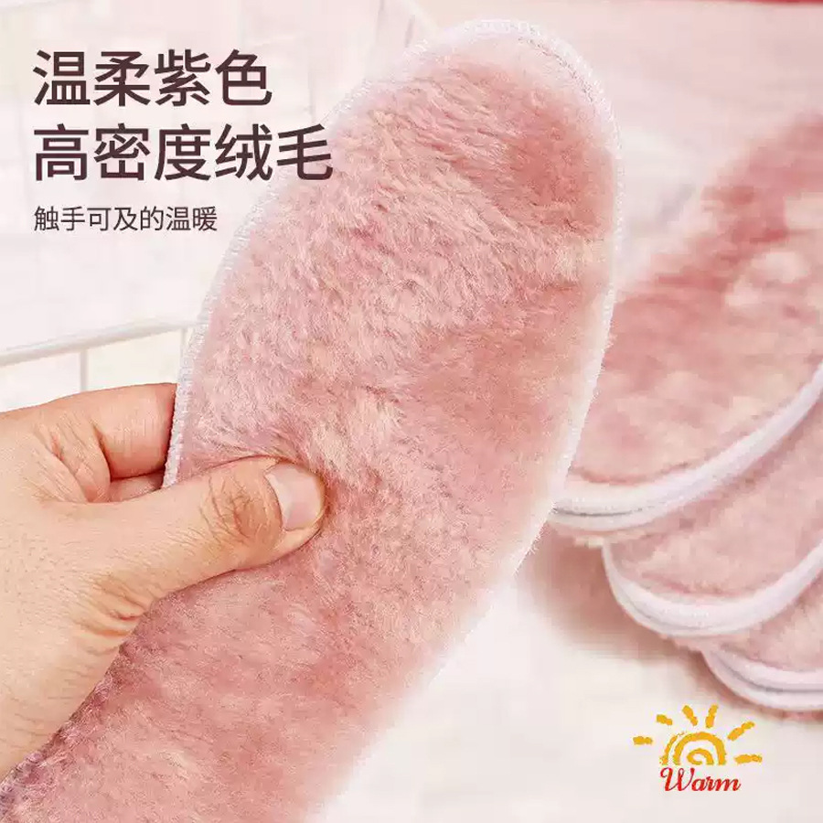 厂家批发冬季保暖鞋垫加厚加绒透气吸汗柔软舒适男女跨境代发详情2