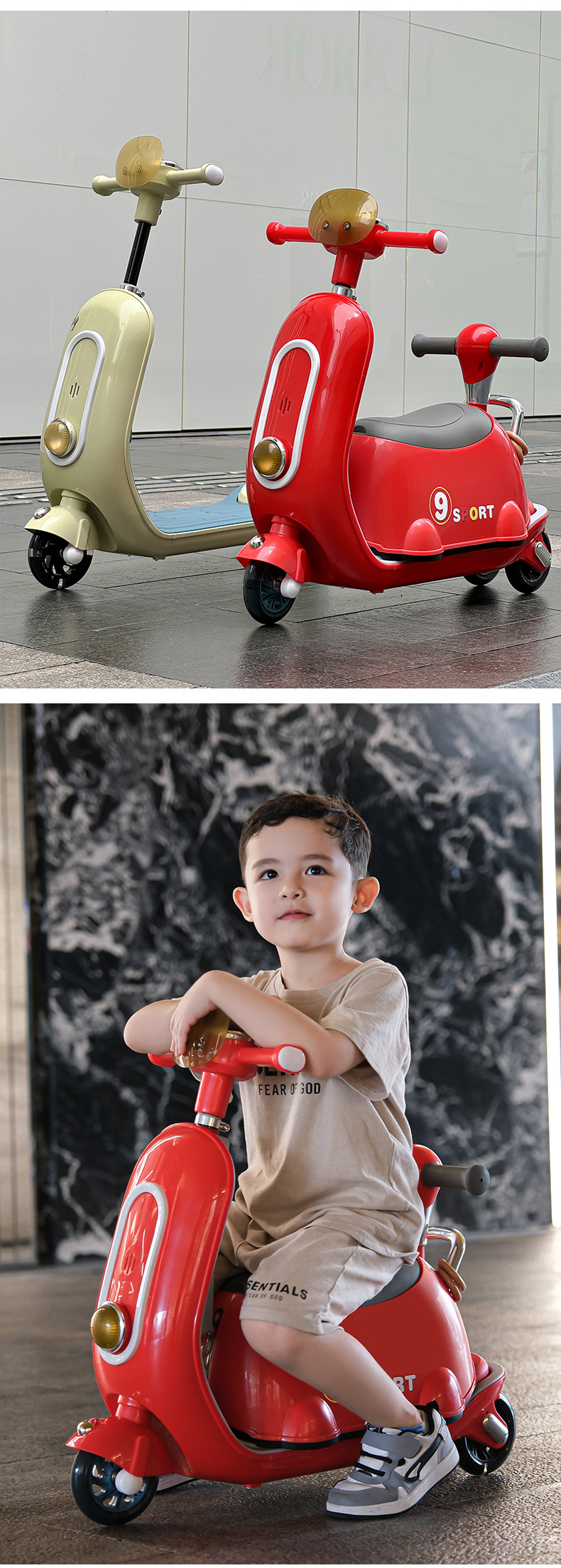 批发新款儿童滑板车2-7岁宝宝坐骑三合一小孩扭扭溜溜车可滑推行详情20