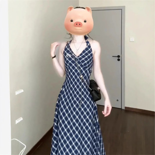 Gentle style, white moonlight dress, fairy-like, super fairy-like, high-end, French style, early autumn pure apricot long-sleeved dress pic 11