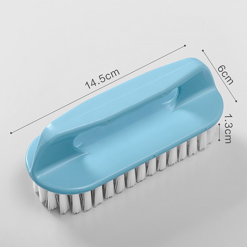 新款塑料硬毛鞋刷子 带手柄多功能洗衣服鞋子家务清洁刷洗衣刷详情5