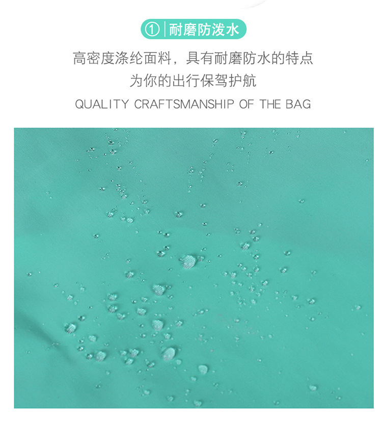 日系云朵包可折叠便携单肩手提收纳袋子大容量拉链超市买菜包防水详情7