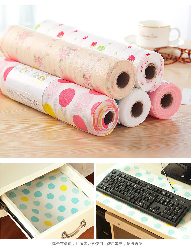 Factory direct sales of cabinet drawer paper, wardrobe moisture-proof, kitchen waterproof paper, moisture-proof paper, drawer paper, shoe cabinet, desk paper pic 15