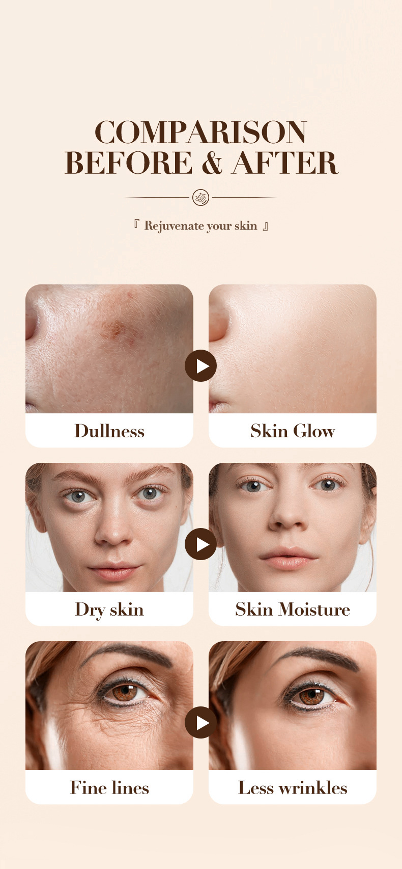 Cross-border exclusive BOSUYA essence for hydrating, moisturizing, and protecting the skin barrier against early aging. Wholesale of brightening essence oil pic 15