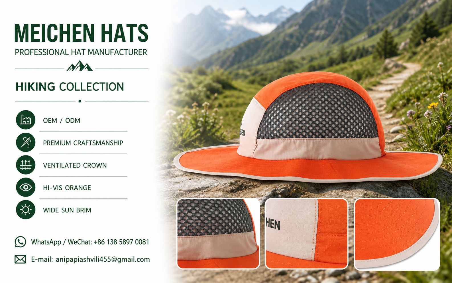 Customized basin hats for cross-border factories, men's and women's sun-protective fisherman hats, sample embroidery LOGO, cross-border team gift hats pic 12
