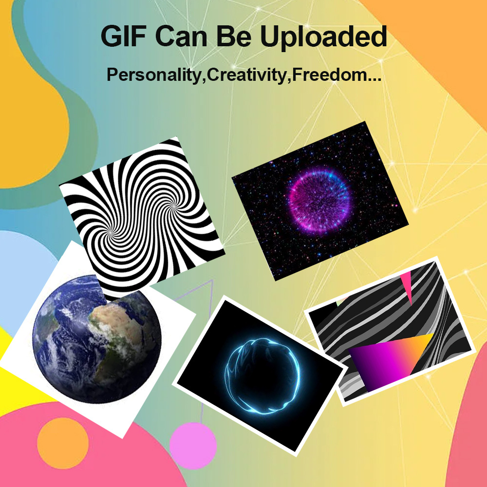 2024 New cross-border exclusive smart desktop electronic clock, WIFI weather station, weather mini TV digital ornament pic 10