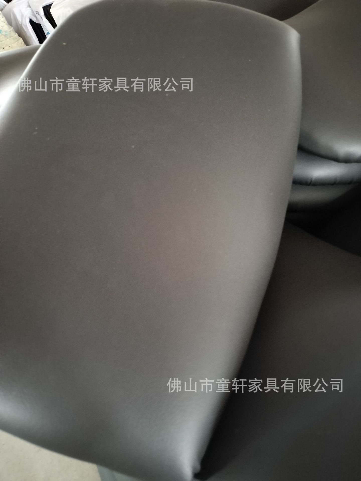 Foshan manufacturer wholesals foreign trade office chairs, fabric four-legged training chairs with writing boards and armless conference seats pic 59