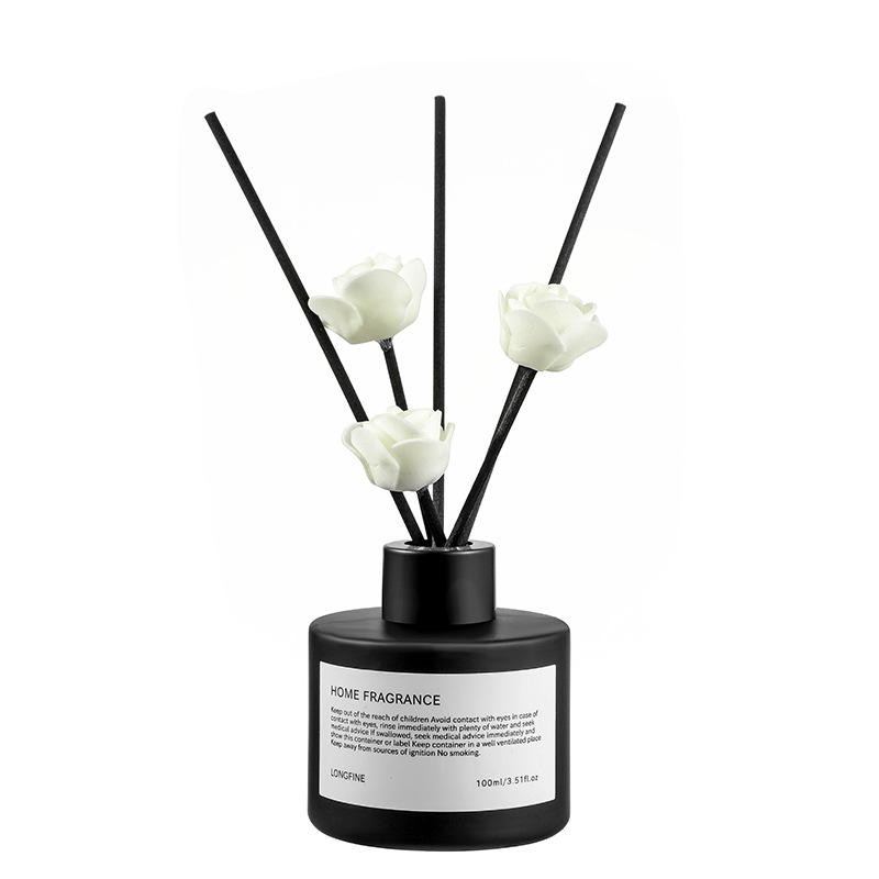 Black and white minimalist style, high-end, flameless aromatherapy, long-lasting indoor bedroom room perfume, bathroom fragrance pic 10