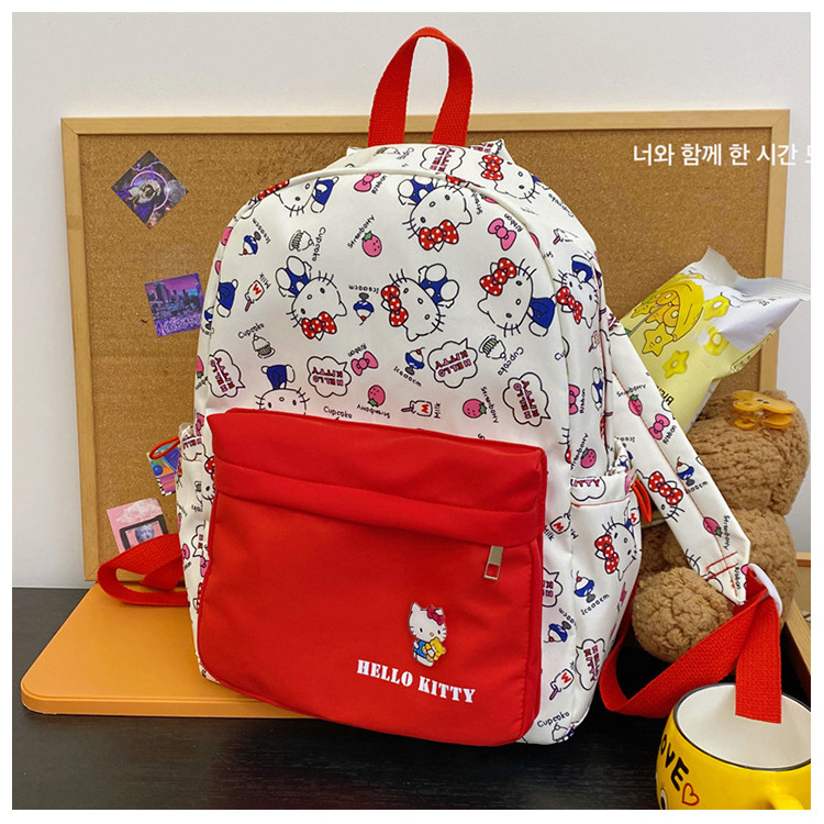 New cute cartoon Sanrio Pacha Dog backpack, a lightweight schoolbag for junior and senior high school students with cartoon comics pic 24