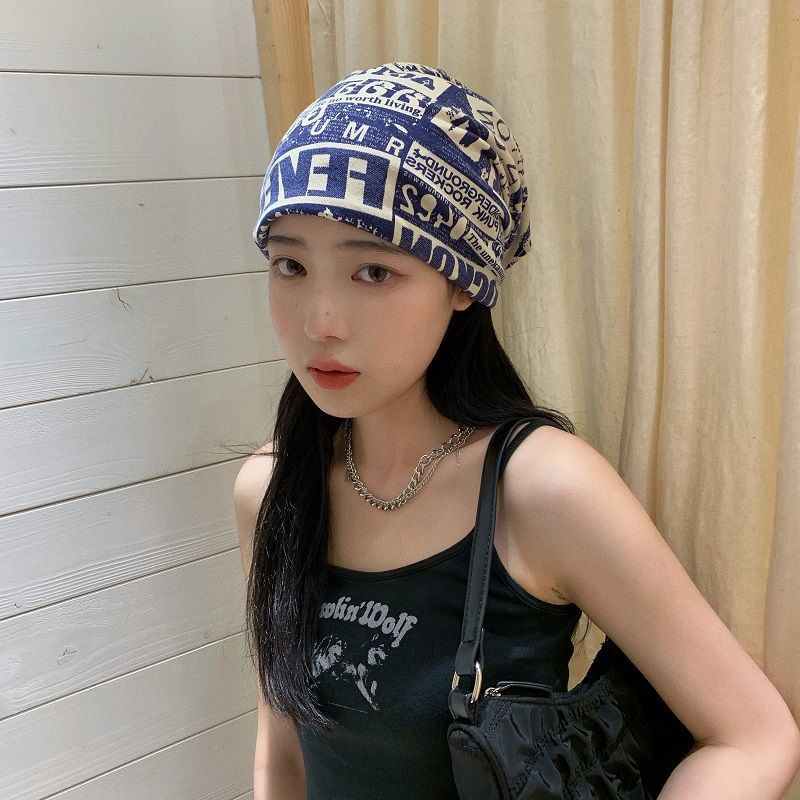 头巾男潮帽子秋冬运动吸汗冰丝跑步月子帽夏天冷帽骑行薄款包头帽详情7