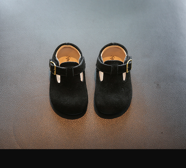 女童单鞋秋季新款儿童勃肯鞋软底婴儿学步鞋女宝宝豆豆鞋小童鞋子详情15