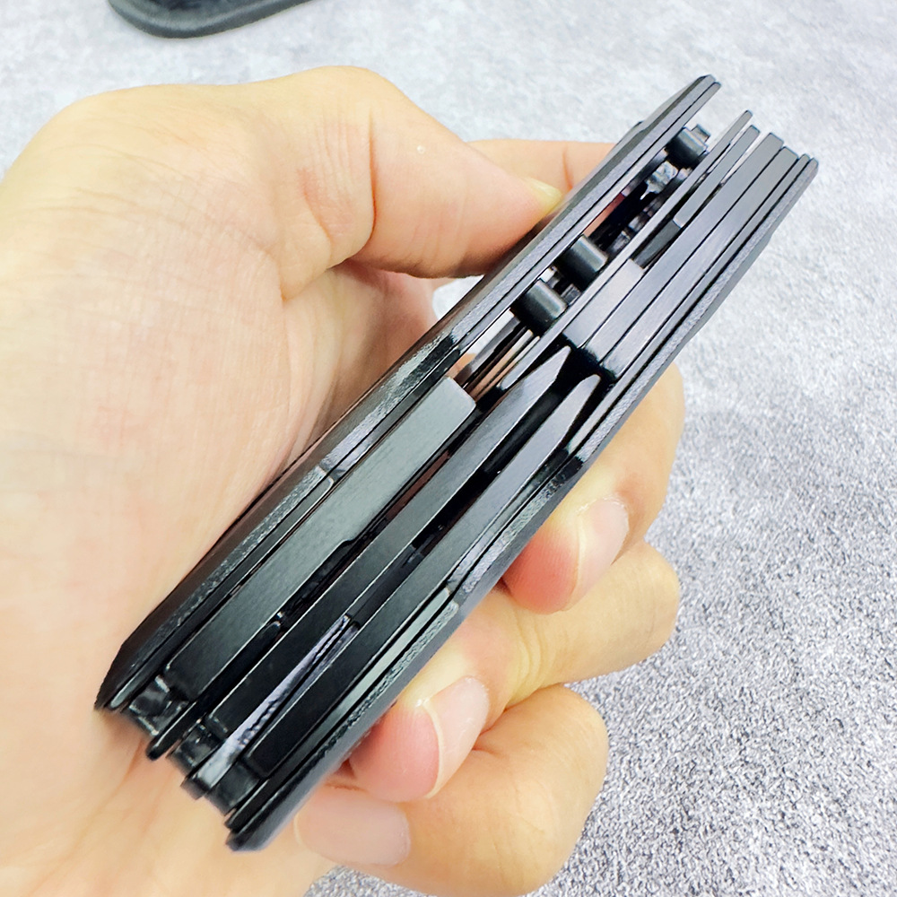 Multi-functional single-blade pliers, outdoor portable vehicle-mounted pliers, EDC screw multi-head combination tools, home maintenance tools pic 13
