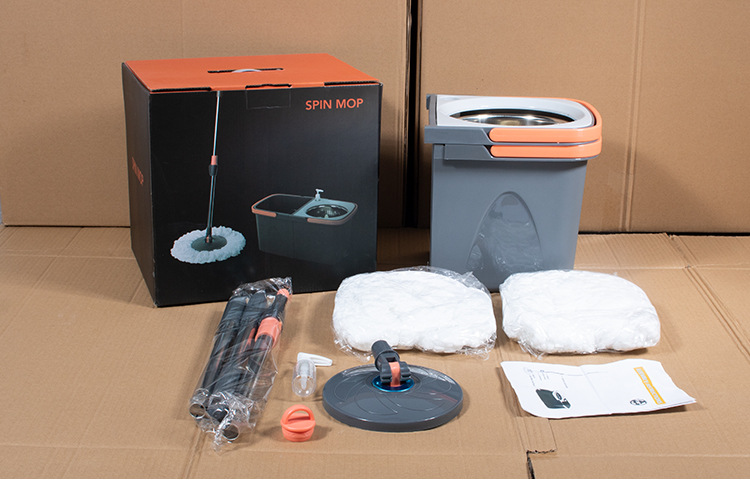 生产定制 分离桶旋转拖把套装 Mop 折叠桶 mop 拆分桶好神拖拖把详情4