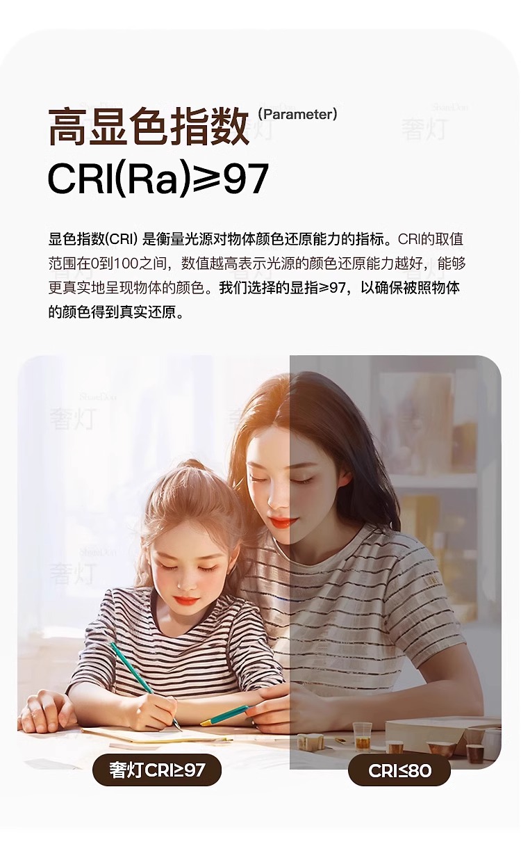 法式复古风卧室吊灯布艺花纹中古餐厅南洋实木侘寂风温馨房间主灯详情12