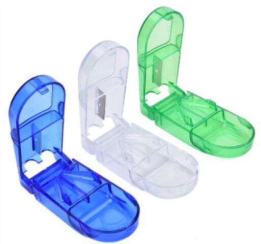 Portable transparent plastic medicine boxes, medicine slicers, medicine slicers, medicine storage boxes and dispensing boxes exclusively for foreign trade pic 8