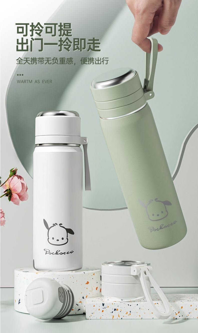 高颜值保温杯男女学生便携大容量水壶316不锈钢办公室泡茶水杯子详情7