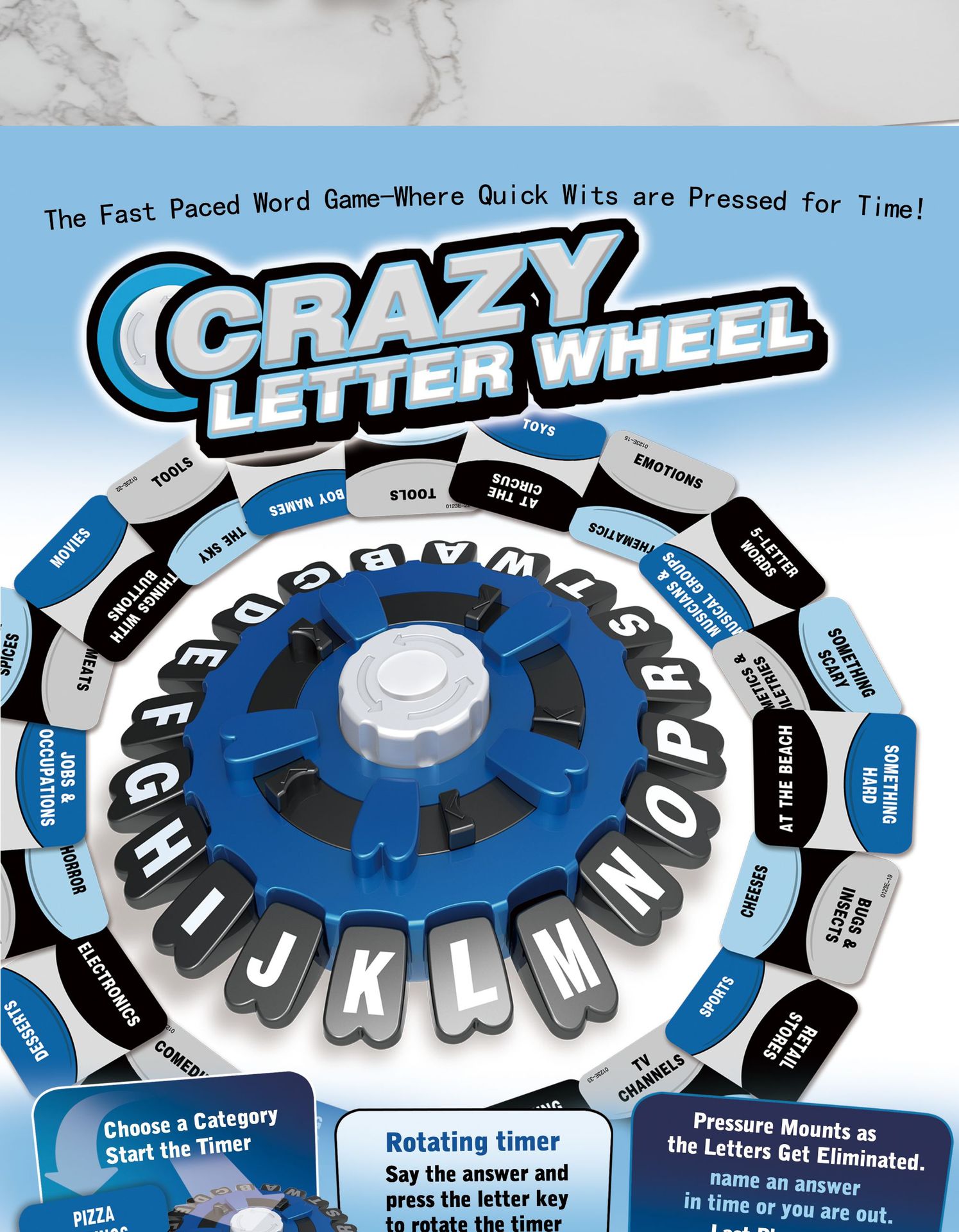 TAPPLE疯狂字母轮宝可梦卡片扭扭棒水机套圈圈潮流玩具游戏玩具详情3