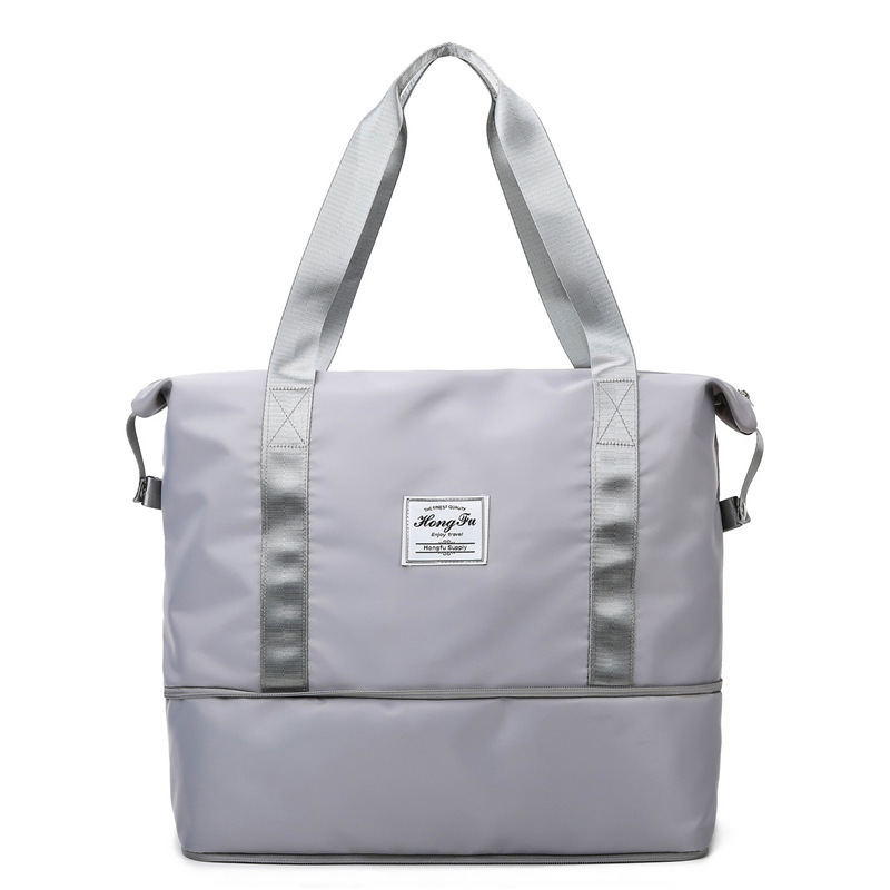 大容量衣物收纳袋便携手提可拓展旅行袋双层超大防水待产包妈咪包详情6