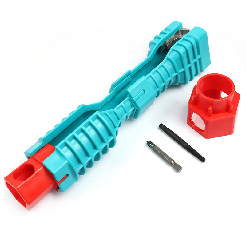 Multi-functional water pipe, bathroom wrench, plumbing installation, household water pipe, faucet, Angle valve, sink repair and disassembly tool pic 20