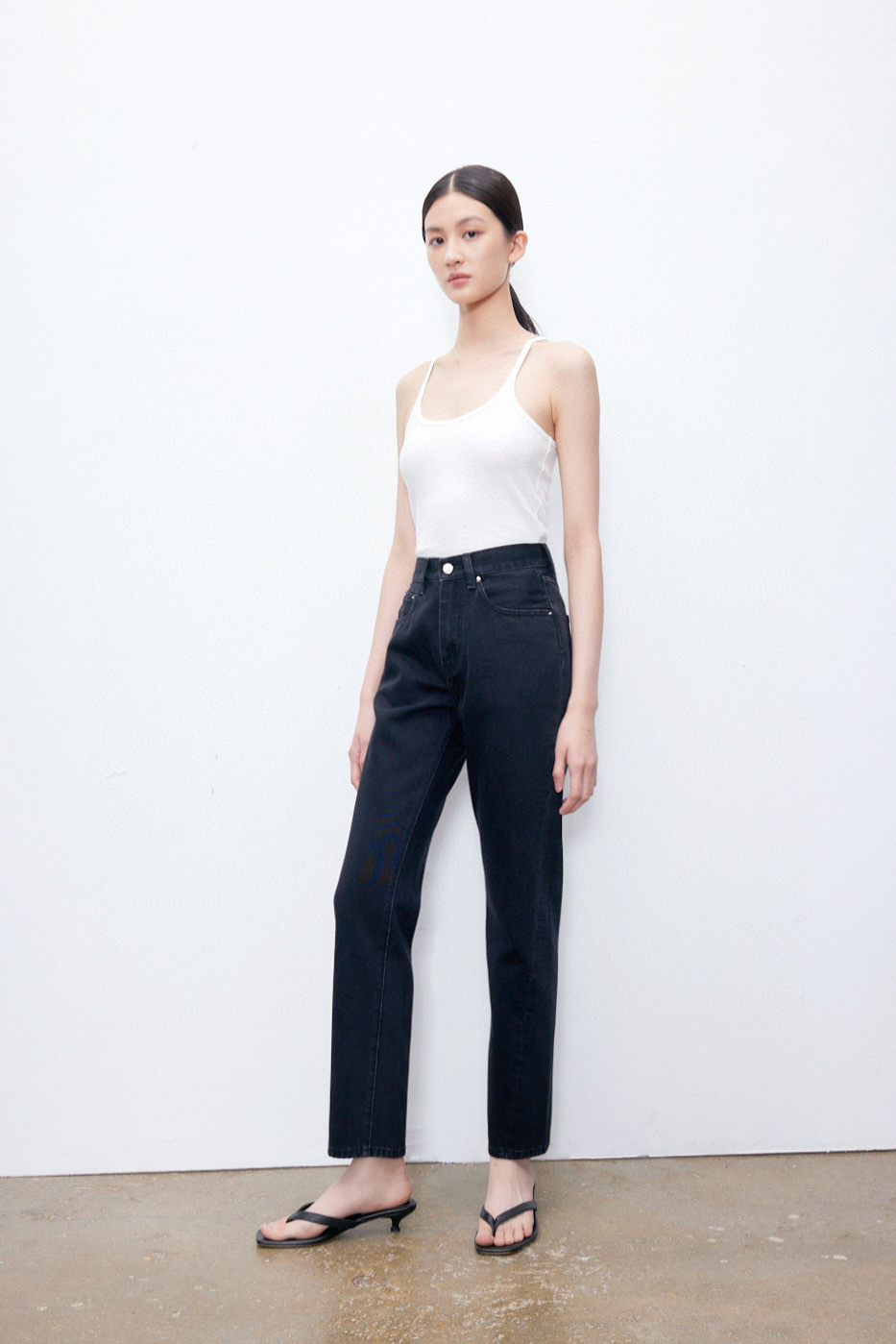 【UpperClass Series 】OriginalTwisted Classic Twisted Stitch jeans for mid-to-high-waisted women pic 25