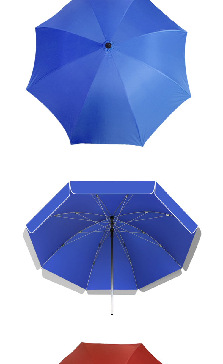 户外遮阳伞大型商业沙滩伞摆摊伞可折叠防风太阳伞雨伞庭院伞详情17