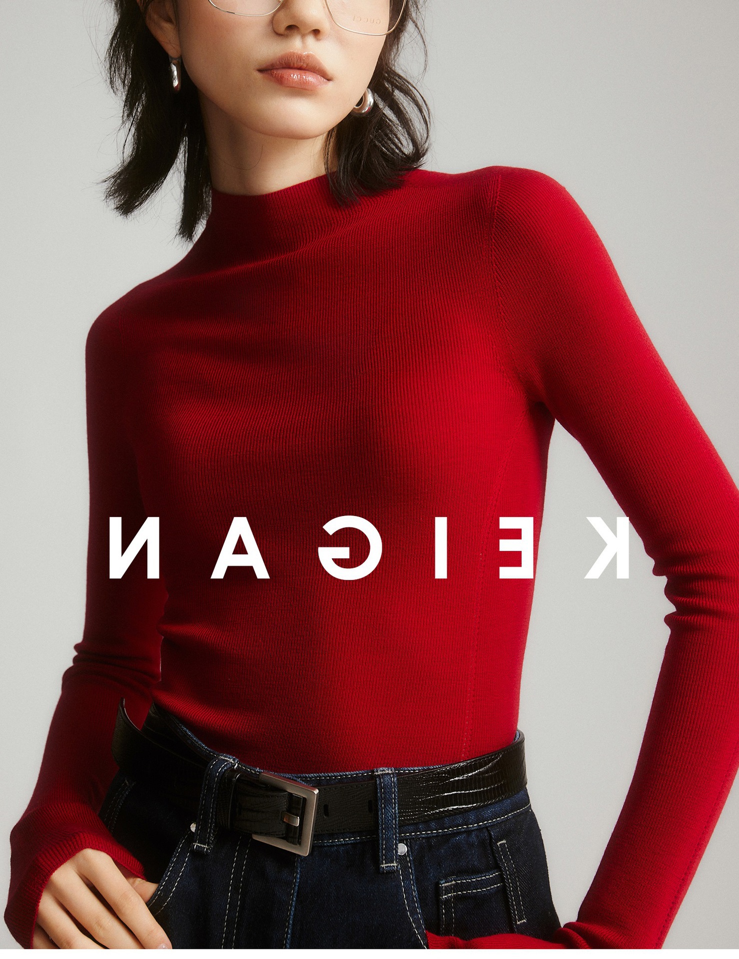 Italian 嵿 luxury 120s washable 160s gold wool 18-needle seamless base knit top for women pic 30