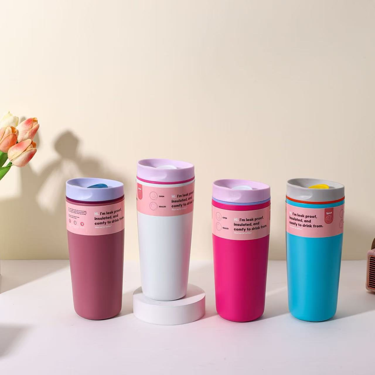 新款owala同款不锈钢保温杯家用高颜值咖啡杯户外便携车载随行杯详情2