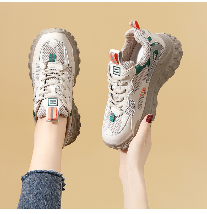 软底老爹鞋女超轻休闲运动跑步2025年春秋季新款百搭女鞋薄款鞋子详情18