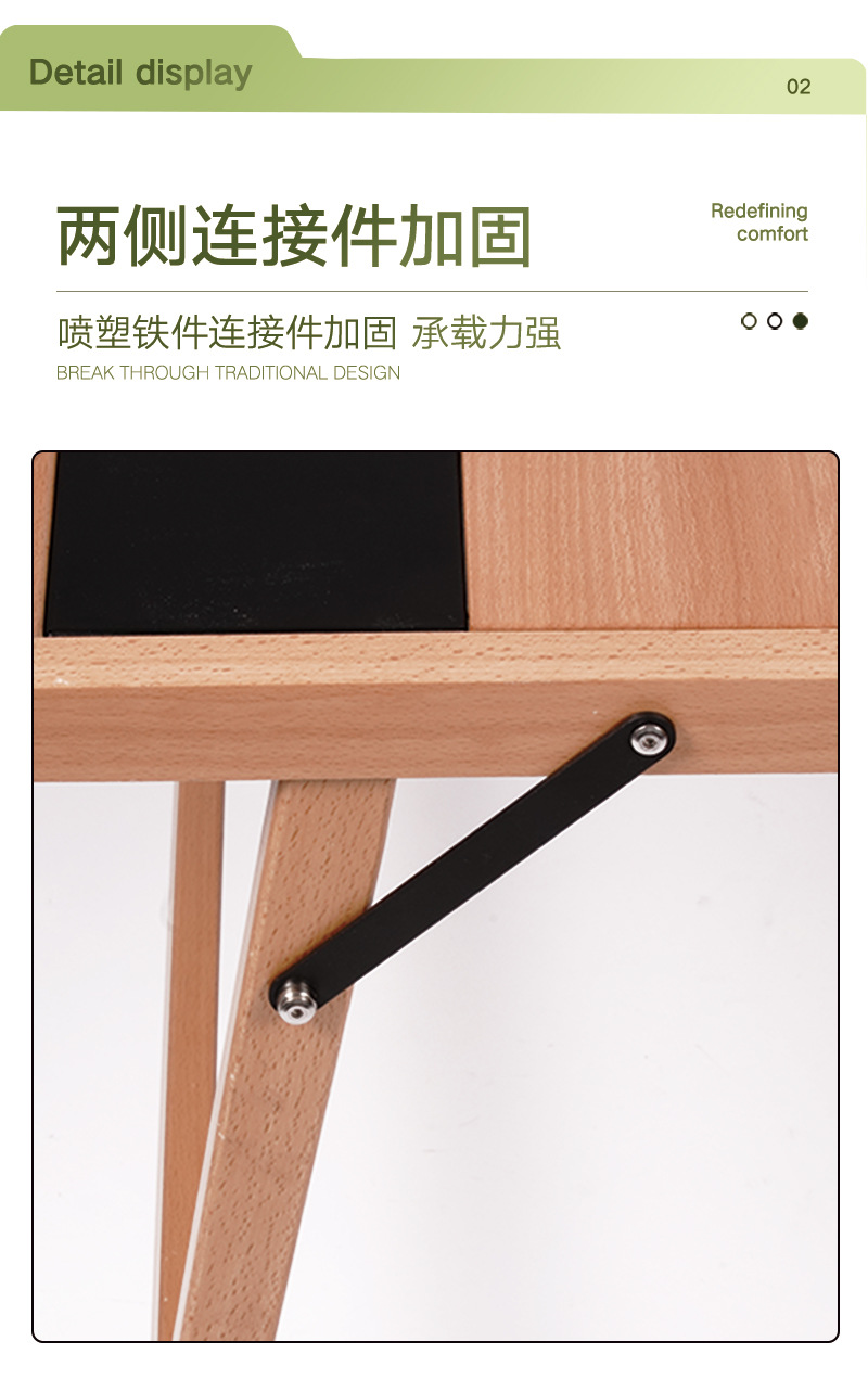 户外IGT桌子折叠实木露营桌旅行烧烤野餐自驾游榉木多功能桌子详情4